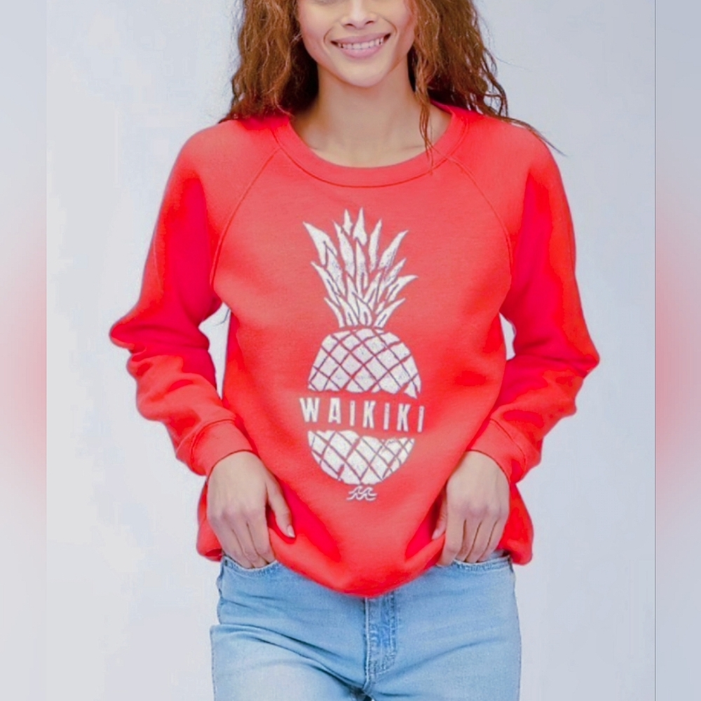 Billabong Waikiki pineapple sweatshirt